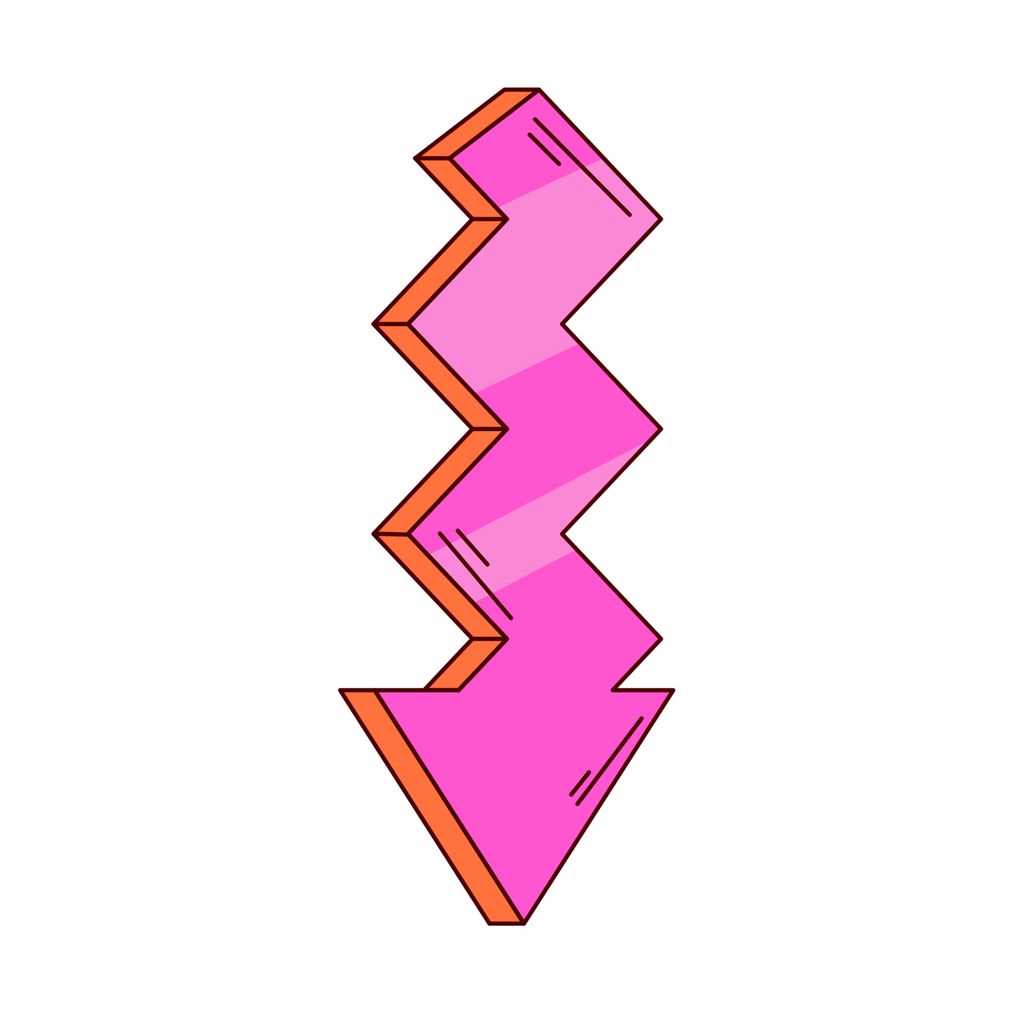 ↓